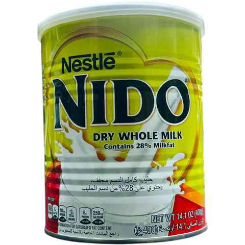 Nestle nido dry whole milk 2.5kg contains 28% milk, fat 