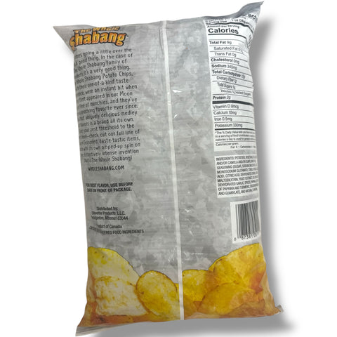 Close-up image of The whole shabang original potato chips 170g, featuring crispy and flavorful original potato chips.