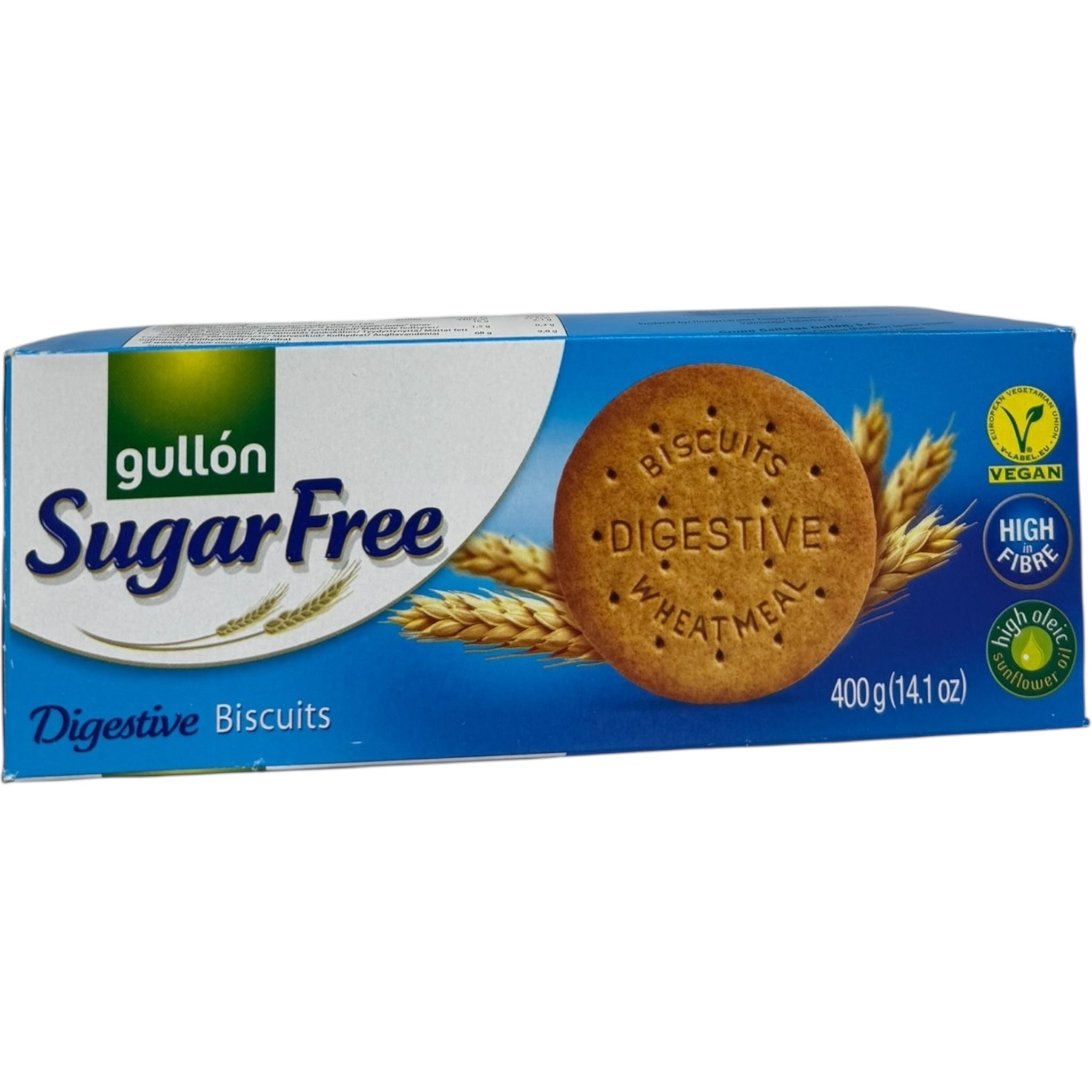 Gullon digestive biscuit sugar-free, a delicious option for healthy digestive snacks.