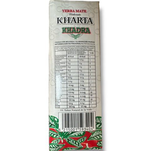 A steaming cup of Kharata mate tea served with traditional accessories, emphasizing the cultural experience of enjoying this beverage.