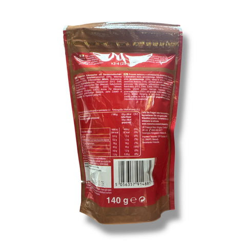 A cozy cup of Maltesers hot chocolate mix topped with whipped cream, perfect for indulgent chocolate lovers.