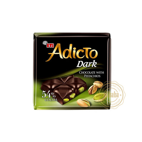 Eti Adicto Chocolate W Pistachio 60gr