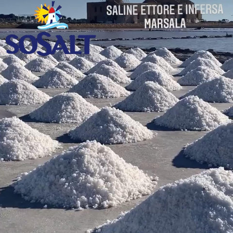 SoSalt, Fine Natural Sea Salt, Sicilian, 27.56 lb (12.5 kg)