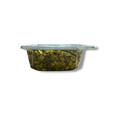 Albasha raw pistachio packaging showcasing freshness; buy raw pistachios online.
