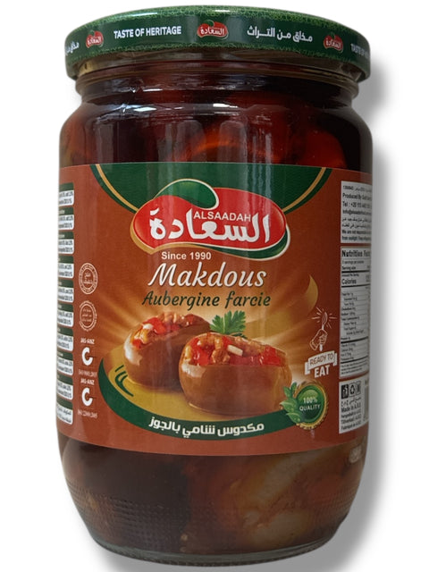 Alsaadah makdous 660g