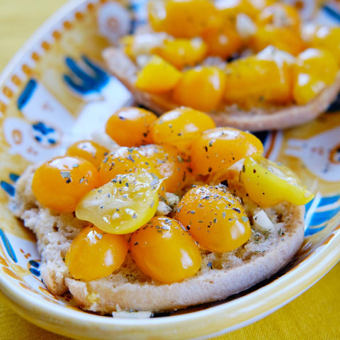 Così Comè, Whole Yellow Datterino Tomatoes unpeeled in water (12.354 oz) 350g