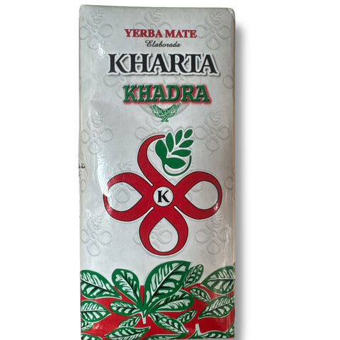Kharata mate tea from ALBASHA Store displayed in an elegant packaging showcasing the unique blend and flavors.