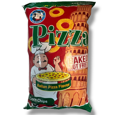 Delicious Mr. Chips Pizza chips served fresh from ALBASHA Store, showcasing the perfect blend of flavors.