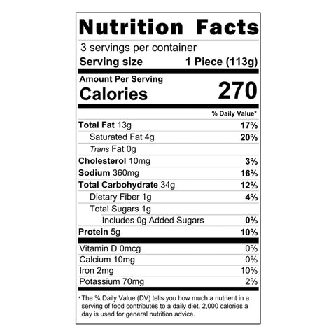 Moda Gozleme Potato, 2pcs, 15.5oz (440g)