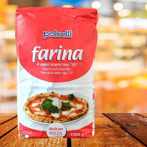 Polselli Farina Tipo 00 Pizza Flour – 2.2 lb (1 kg)