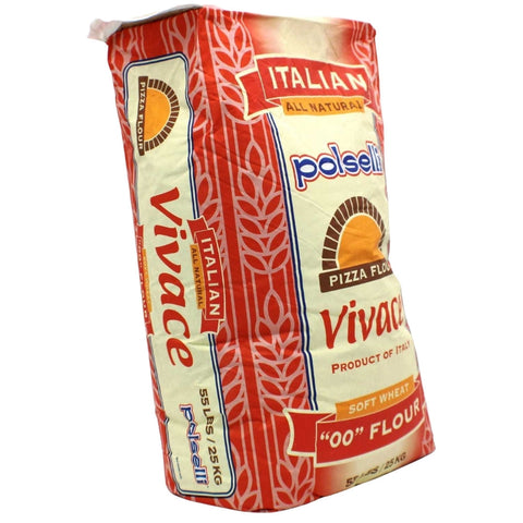 Polselli, Vivace Type 00 Pizza Flour, 55 lb (25 kg)