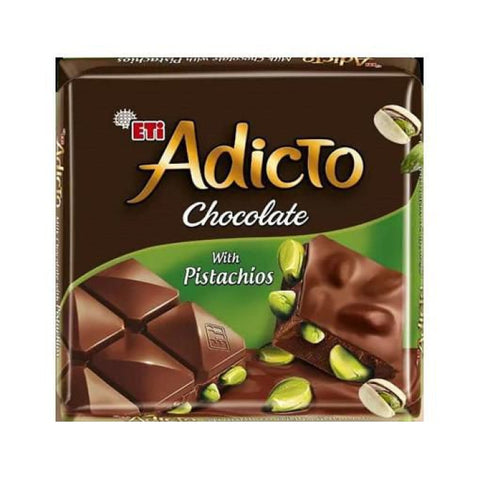 Eti Adicto Chocolate W Pistachio 60gr