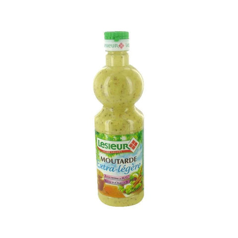 Lesieur Großhändler Extraheller Senf mustard bottle 500ml with natural ingredients and light texture