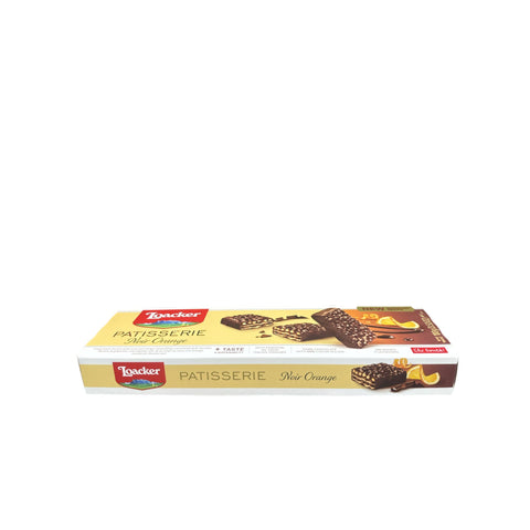 Loacker patisserie noir orange