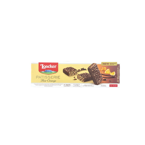 Loacker patisserie noir orange
