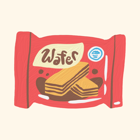 Imported Wafer Cookies