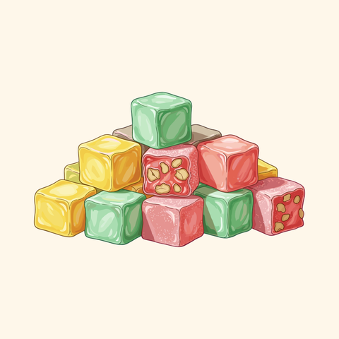 Authentic Turkish Delight (Lokum)