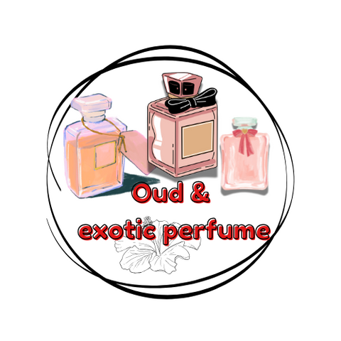 a picture of perfumes and perfume bottles with the words perfume and oud