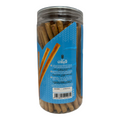 Labeled jar of Qabalan Salted Stick Labneh Herbs 250 G with detailed information on its nutritional benefits and usage.