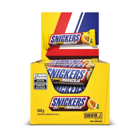 Snickers Mousse De Maracuja Passion Fruit (Brazil)