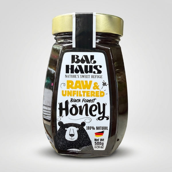 Bal Haus Black Forest Honey 500g - Raw & Unfiltered German Honey