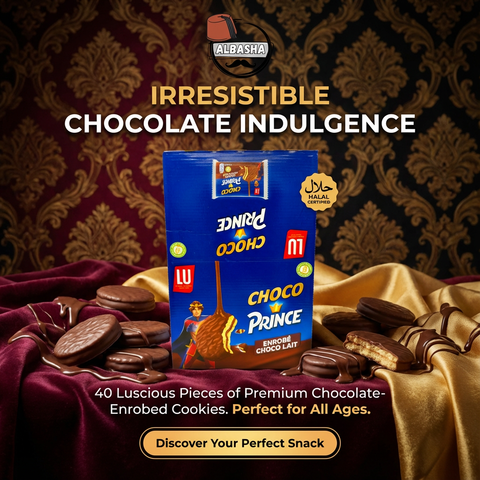 Enjoying Choco Prince Enrobé Chocolat - 40 Pieces with friends, perfect for sharing at events and gatherings.