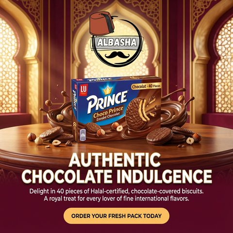 Choco Prince Enrobé Chocolat - 40 Pieces ready to eat, emphasizing convenience and flavor satisfaction.
