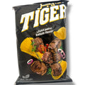 Tiger chips kabob 90g package showcasing a delicious snack option from ALBASHA store, featuring tiger chips kabob.