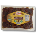 Pack of Zeina Sukkari Dates 1kg with natural caramel sweetness and chewy texture in vacuum sealed packaging