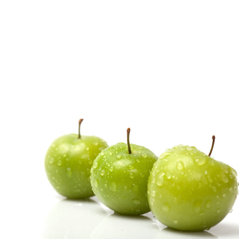 Sour Green Plum , Green Plums,  Janerik (1 lb) from Albasha — vibrant green sour plum fruit