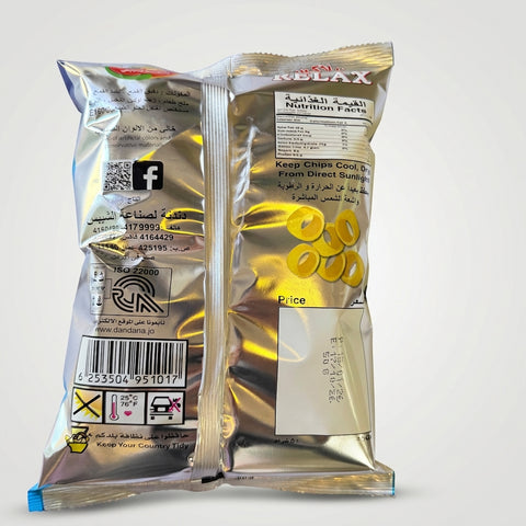 Relax Chips Ring Snack 50g - Crispy Wheat Ring Chips