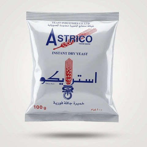 Astrico Instant Dry Yeast 100g - Premium Baking Yeast by SAF