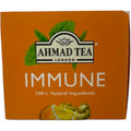Close-up of Ahmad tea immune boosting tea leaves highlighting quality ingredients.