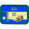 Cortas halva with pistachios, a delicious and traditional sweet treat.