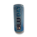 BLU DAY Energy Drink in a 250ml can, a refreshing energy beverage designed for a clean boost of energy.