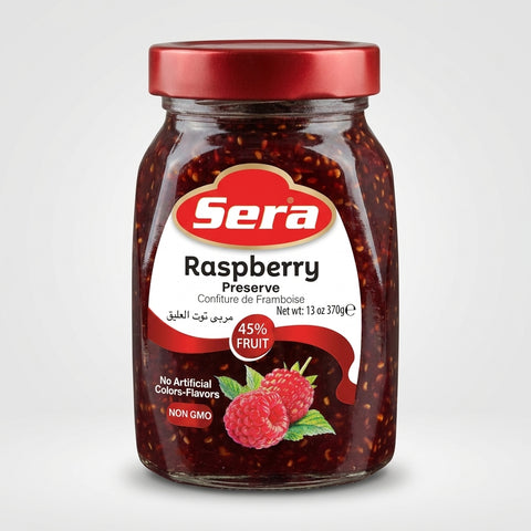 Sera Raspberry Preserve 13 oz - 45% Fruit Non-GMO