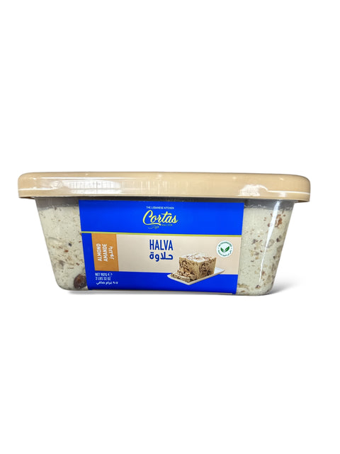 Cortas Halva with Almonds – Richly Sweet, Nutty Delight for Desserts and Snacks