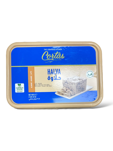 Cortas Halva with Almonds – Richly Sweet, Nutty Delight for Desserts and Snacks