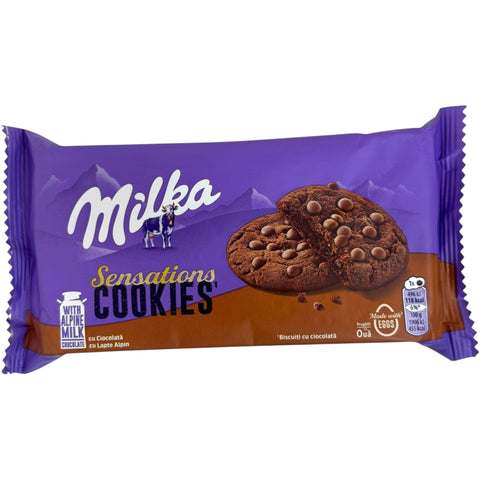Milka choco soft inside sensation 156g with milk chocolate soft filling.