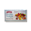 Assorted Turkish delight fruit from ALBASHA Store, showcasing a variety of colorful flavors and textures.