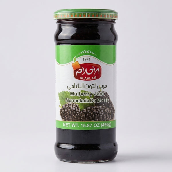 Al Ahlam Mulberry Jam 15.87 oz - Syrian Traditional Fruit Spread