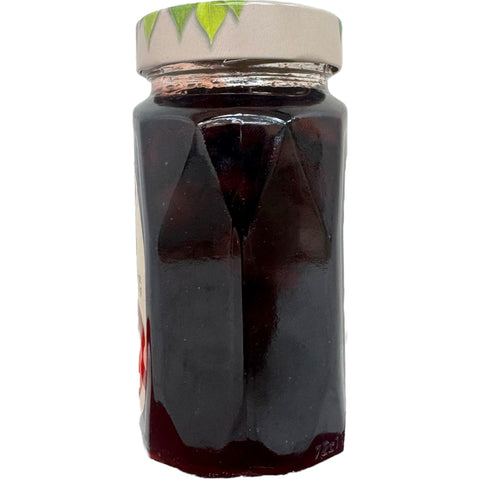Packaging of Sera sour cherry jam 820g highlighting its all-natural ingredients for authentic natural sour cherry jam.