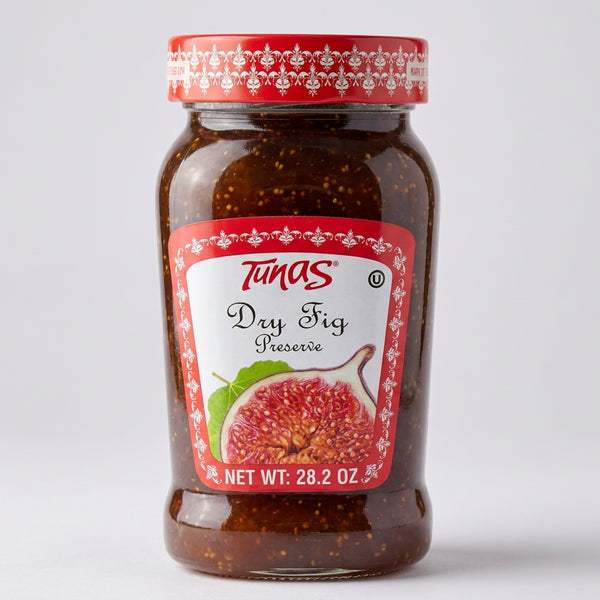 Tunas Dry Fig Preserve 28.2 oz - Turkish Fruit Spread