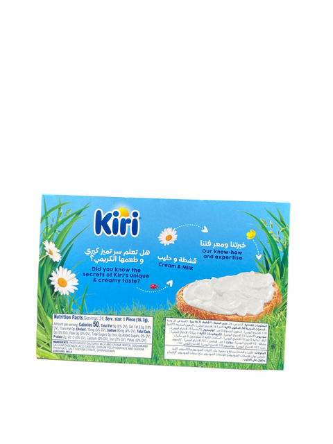 Kiri cheese, cream, and milk