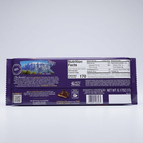 Loacker Classic Chocolate Wafers 6.17 oz - Crispy Italian Cream Filled