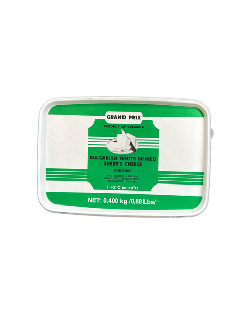 Authentic Bulgarian White Brined Sheep's Cheese - Creamy, Salty Flavor, Perfect for Cooking or Snacking