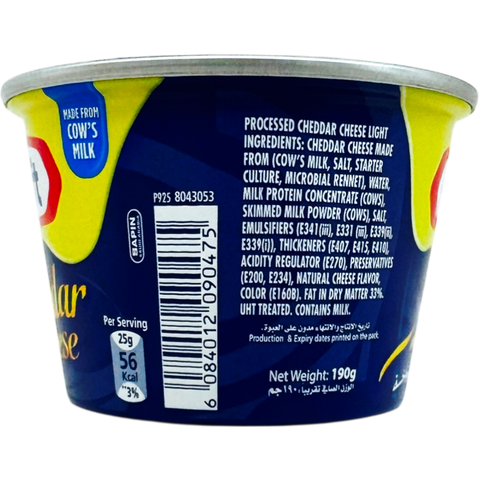 Kraft cheddar cheese