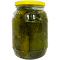 Culinary preparation using Galaxy grape leaves, demonstrating the rich flavors of mediterranean grape leaves.