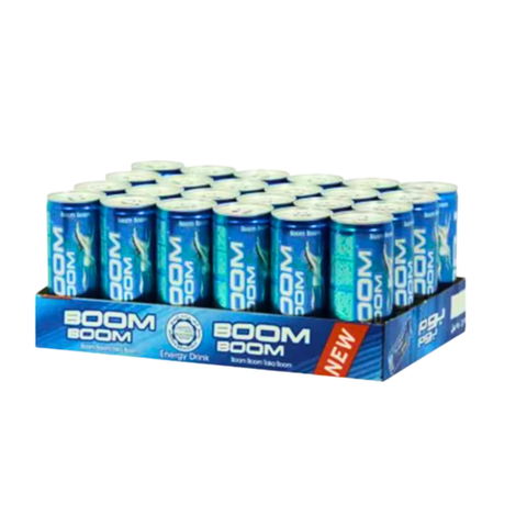 Boom Boom 250ml Energy Drink - Your ultimate refreshing energy beverage for peak performance.