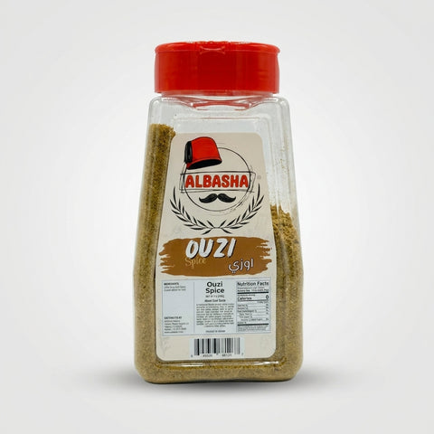 AlBasha Ouzi Spice 300g - Authentic Middle Eastern Seasoning Blend